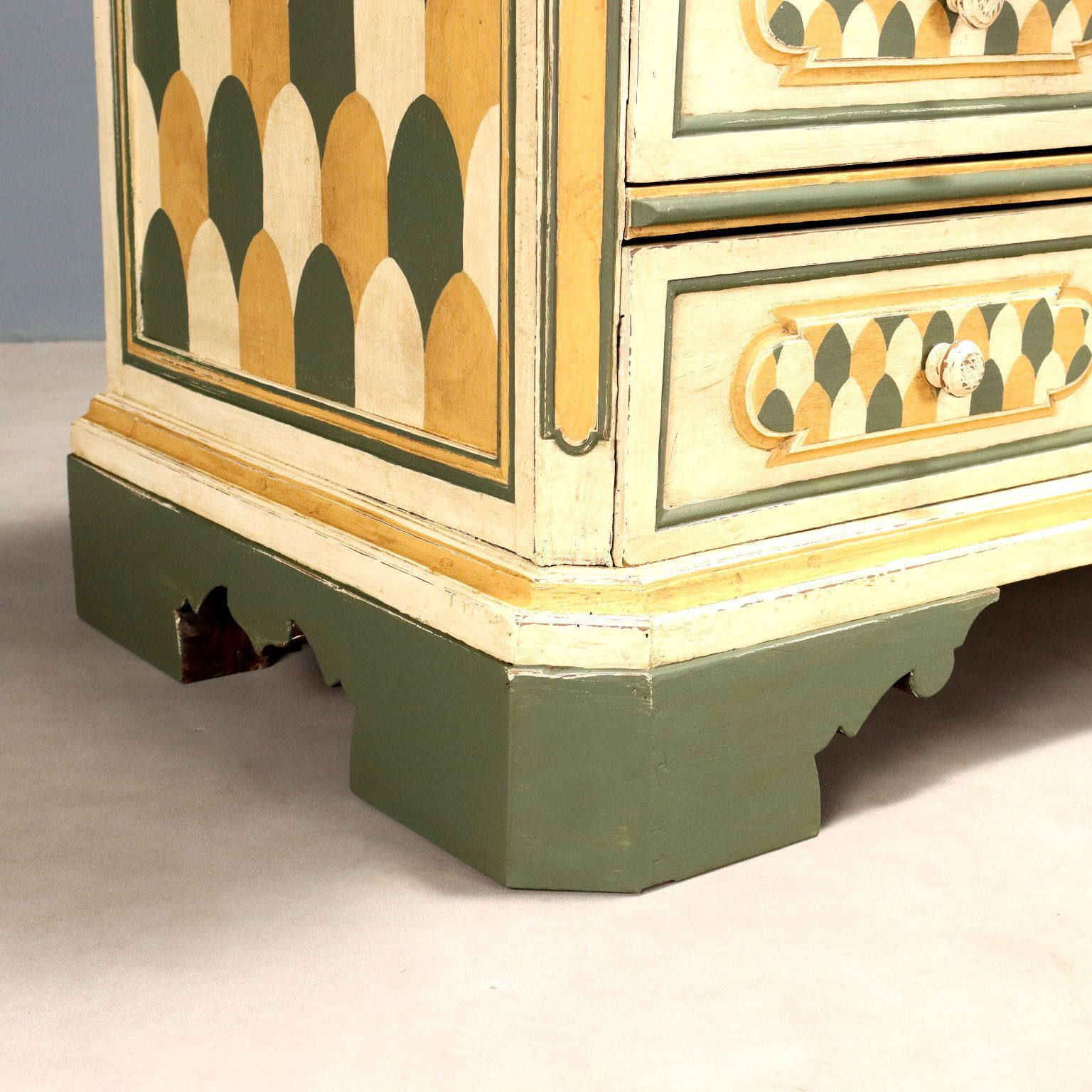 Furniture Baroque Bergamasque Chest Of Drawers Early XVIII Century photo