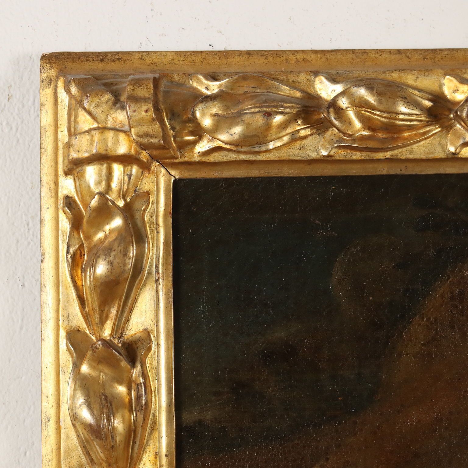 Antique Painting With Still Life Oil On Canvas XVIII Century photo buy