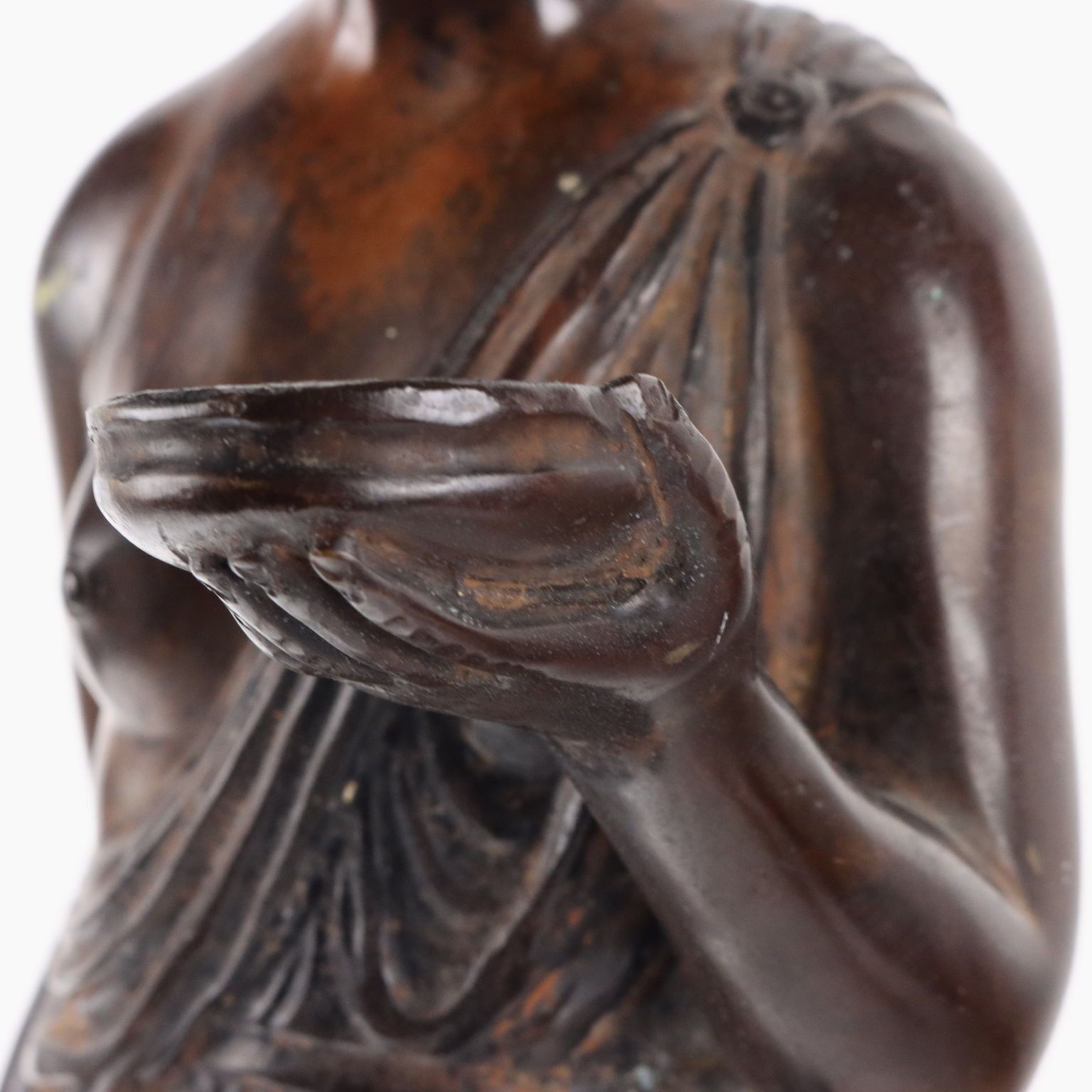Antique Sculpture Bust Of Allegory Bronze XX Century photo vinterior