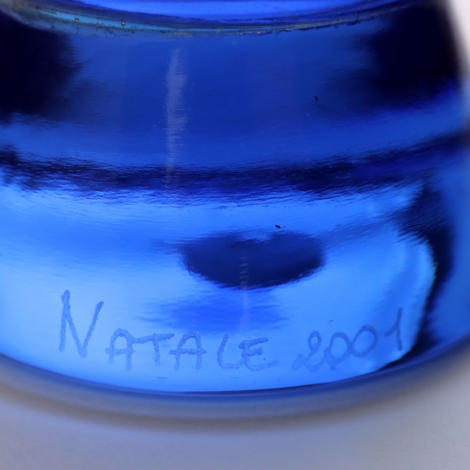 Vintage Vase La Murrina Glass Italy 2001 photo vintage