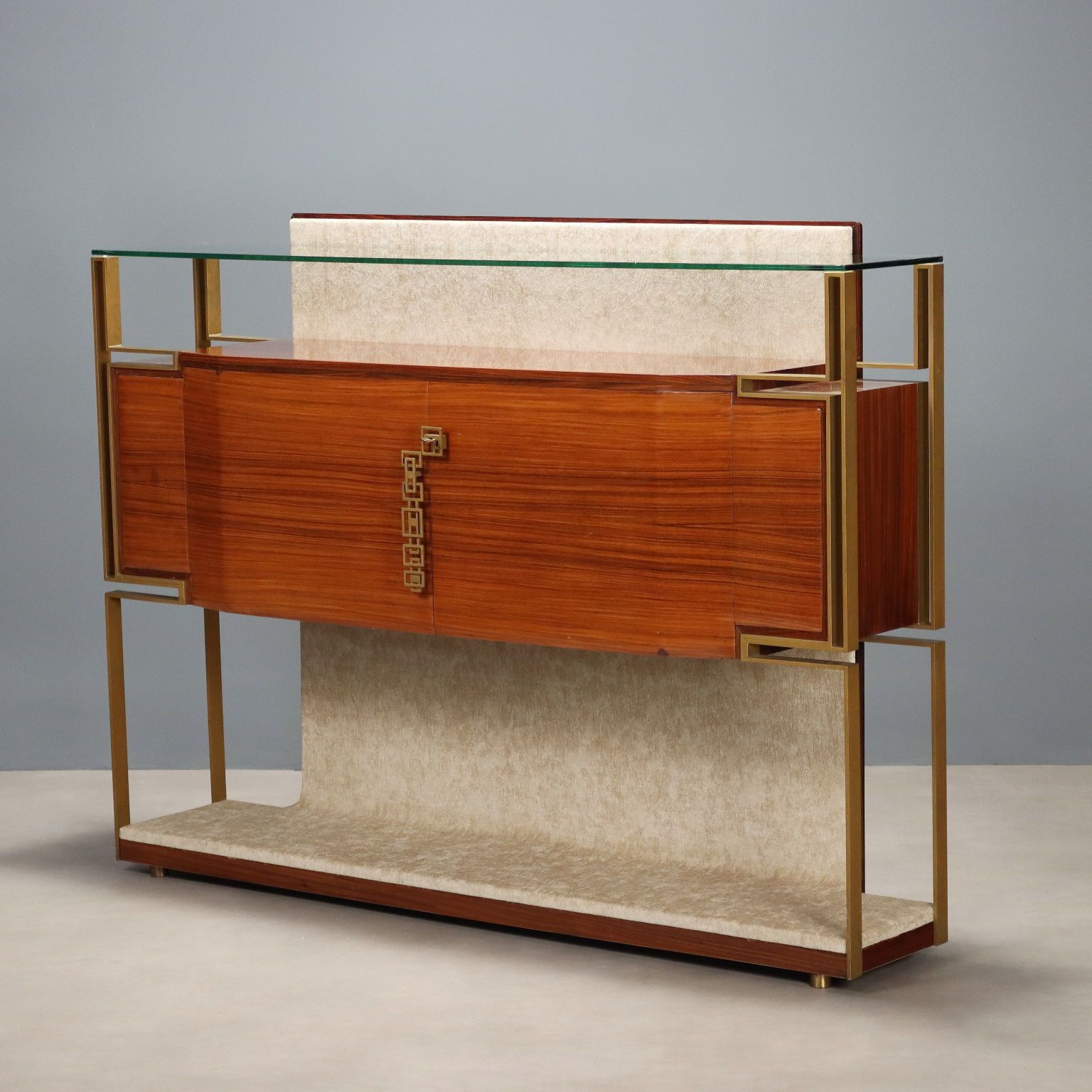 Vintage Bar Cabinet La Permanente Mobili Cantù Design 1960s