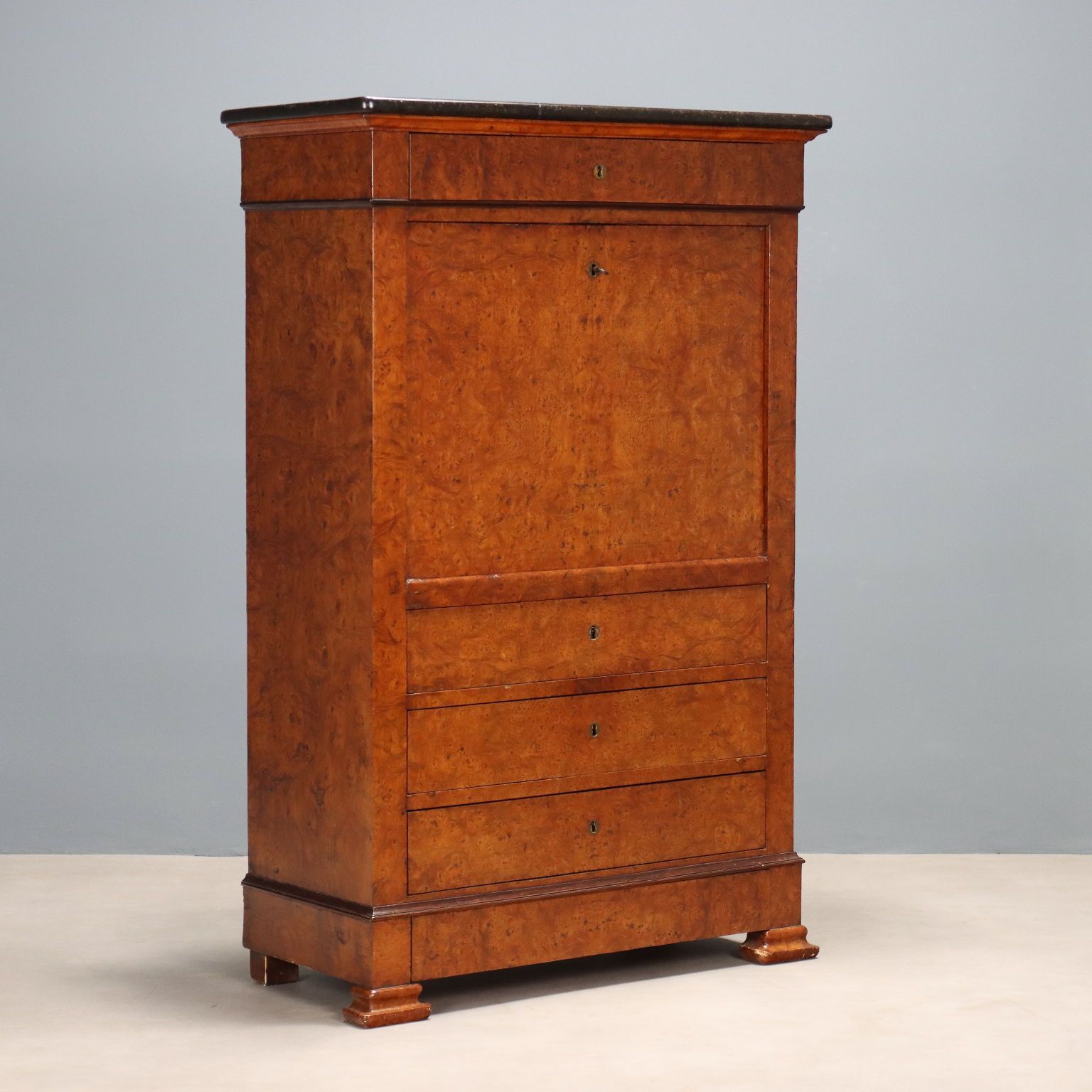 Secretaire In Radica Di Noce