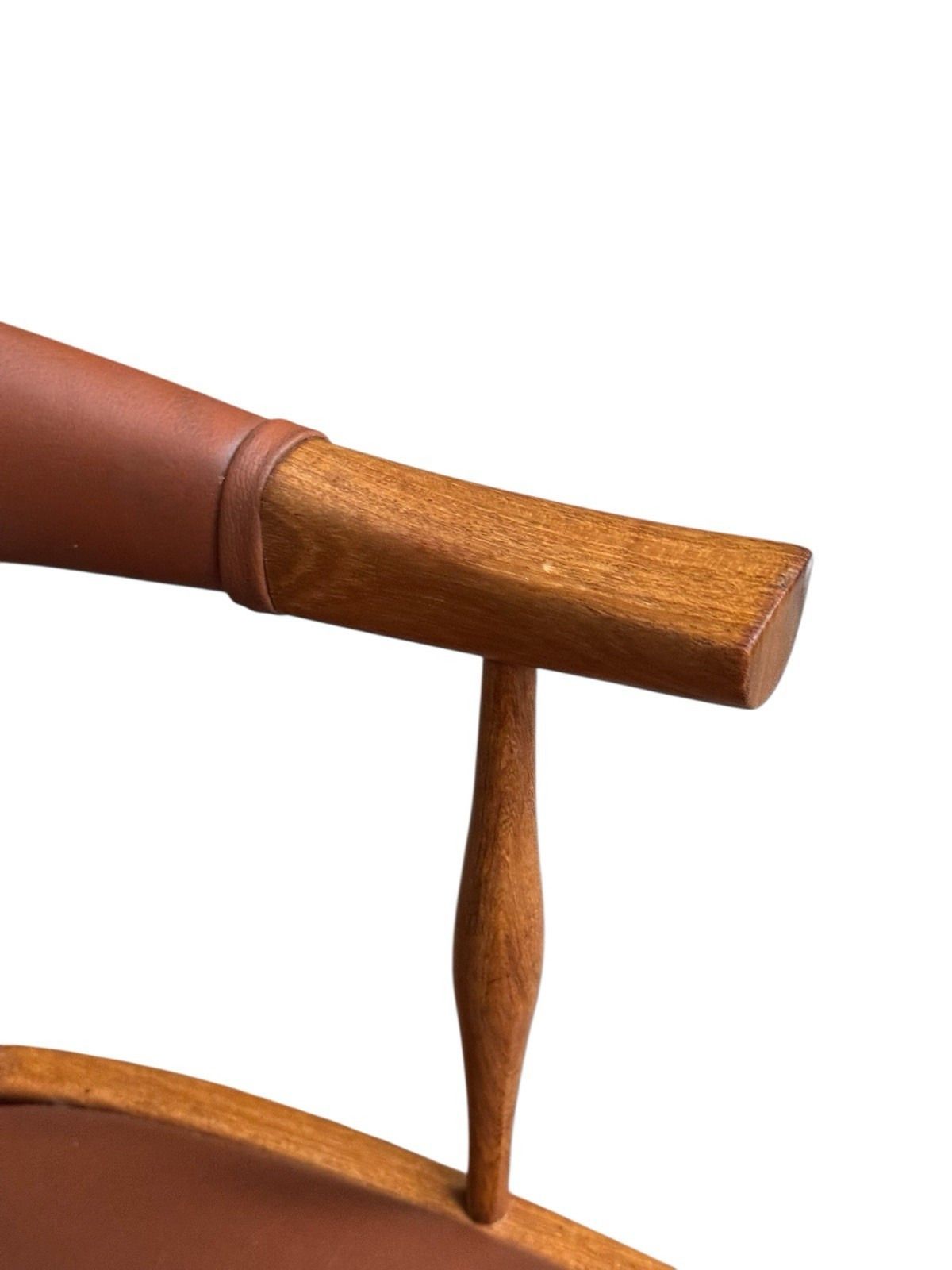 Pair Of Johannes Anderson Teak Dining Chairs Model Ba113 Mid Century C1960s photo for sale