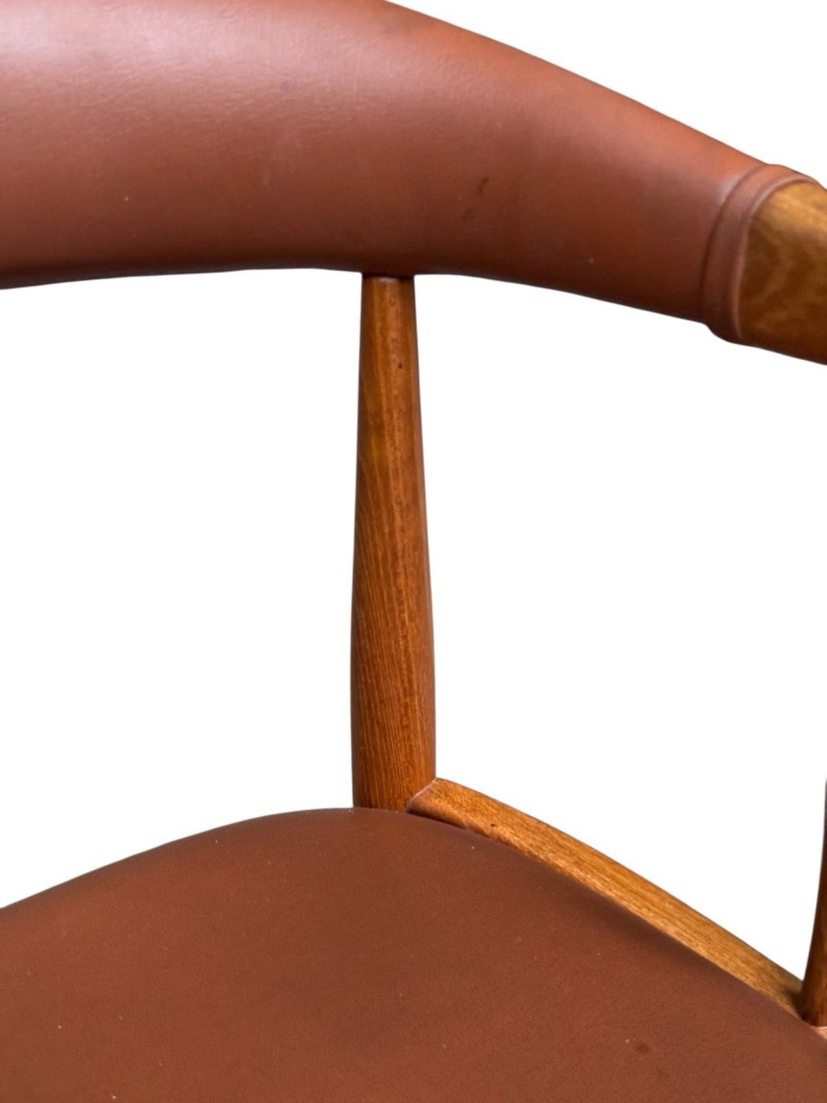 Pair Of Johannes Anderson Teak Dining Chairs Model Ba113 Mid Century C1960s photo vintage