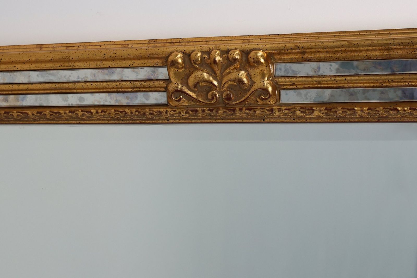 Large 20th Century Baroque Wall Mirror From Deknudt, Belgium, 1950s photo for sale