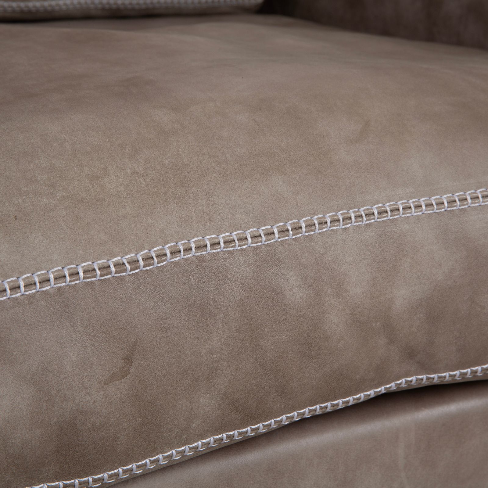 Machalke Valentino Leather Armchair Grey photo vinterior