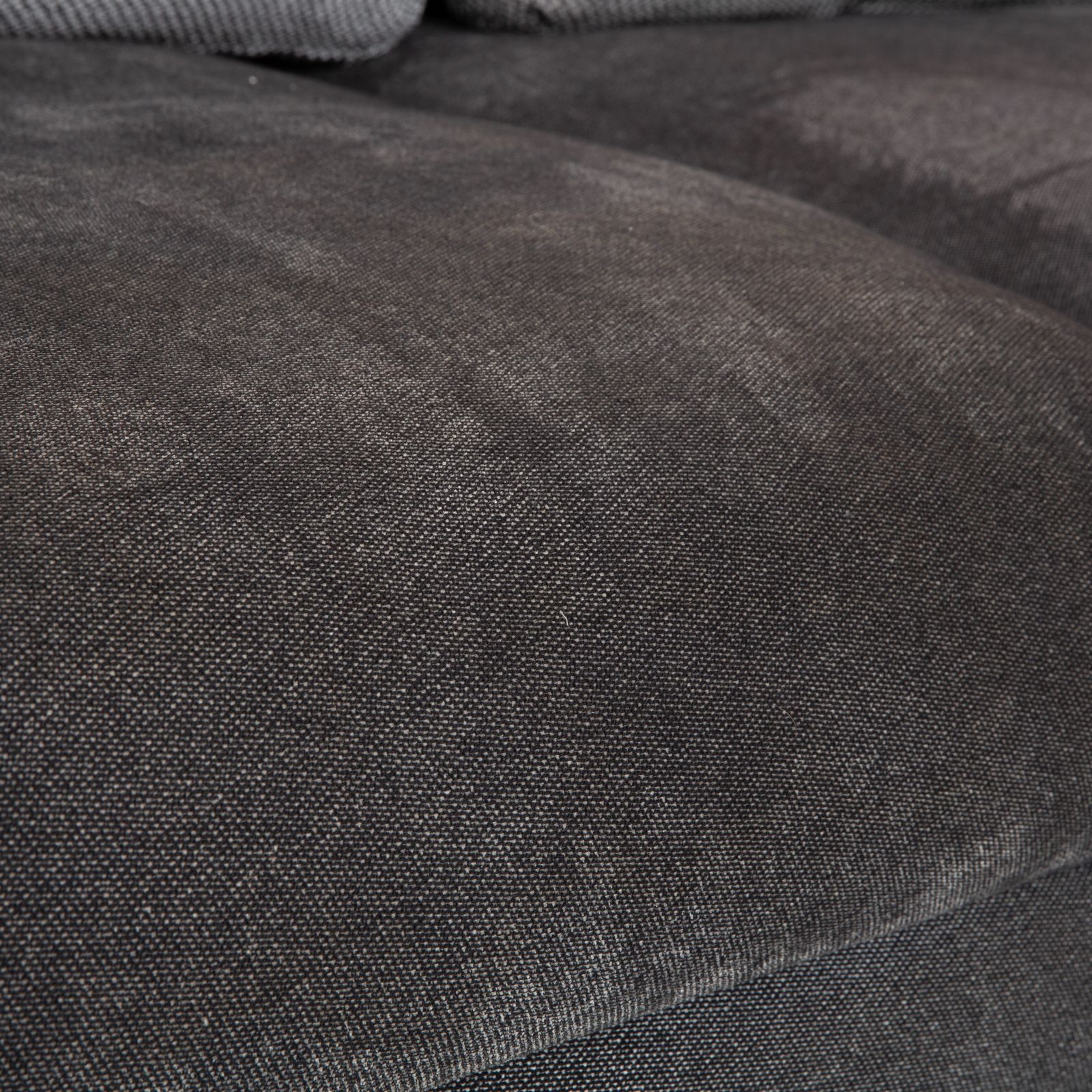 Canapé Rolf Benz Nuvola 4 places en tissu gris anthracite photo Mobilier