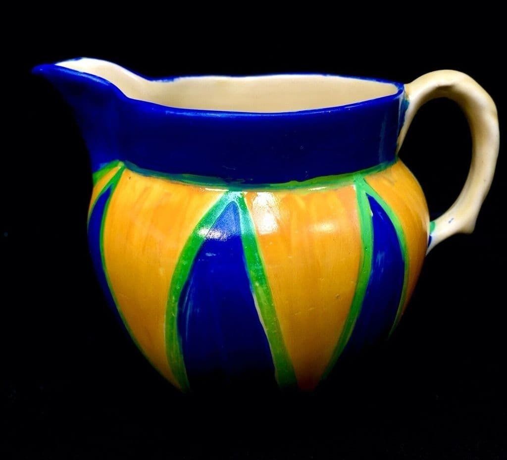 Clarice Cliff Original Jug / Vase Art Deco Pottery / Antique / Bizarre / C1929 photo Home Decor
