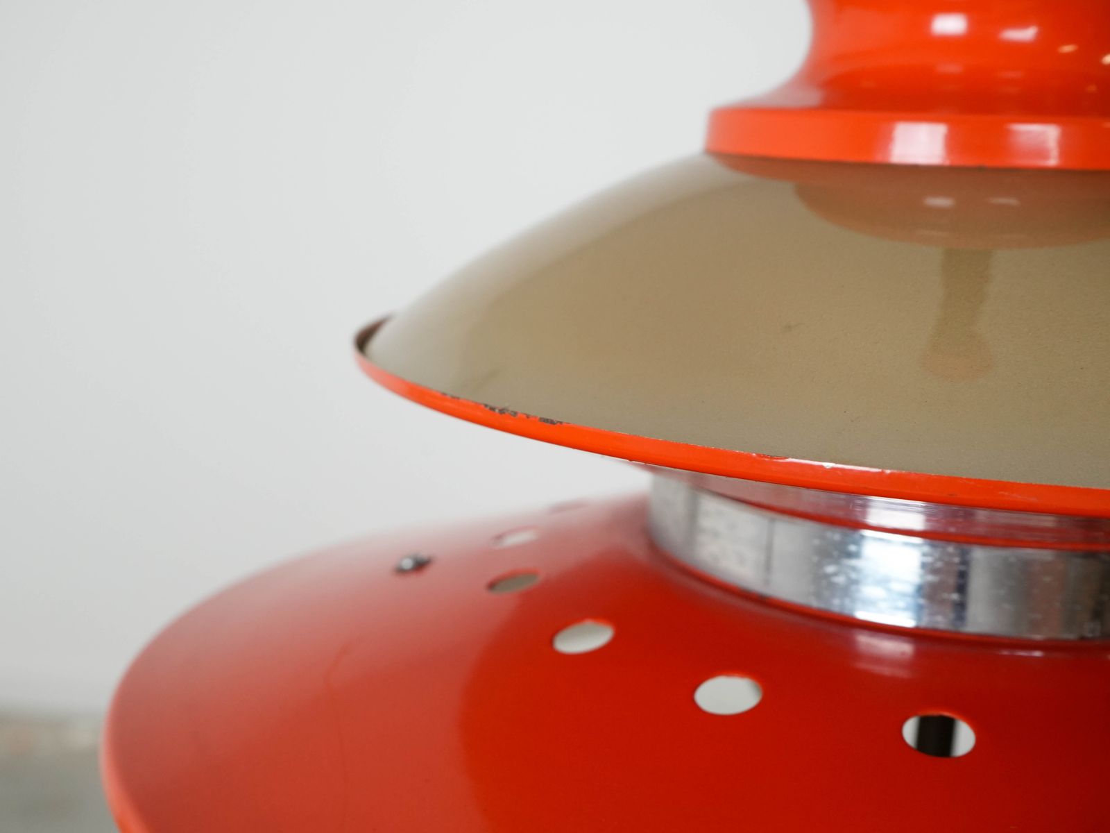 469.0 Pendant Lamp, Italian Design, 1970s, Manufactured In Italy photo