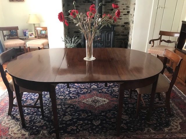 Antique Mahogany Dining Table