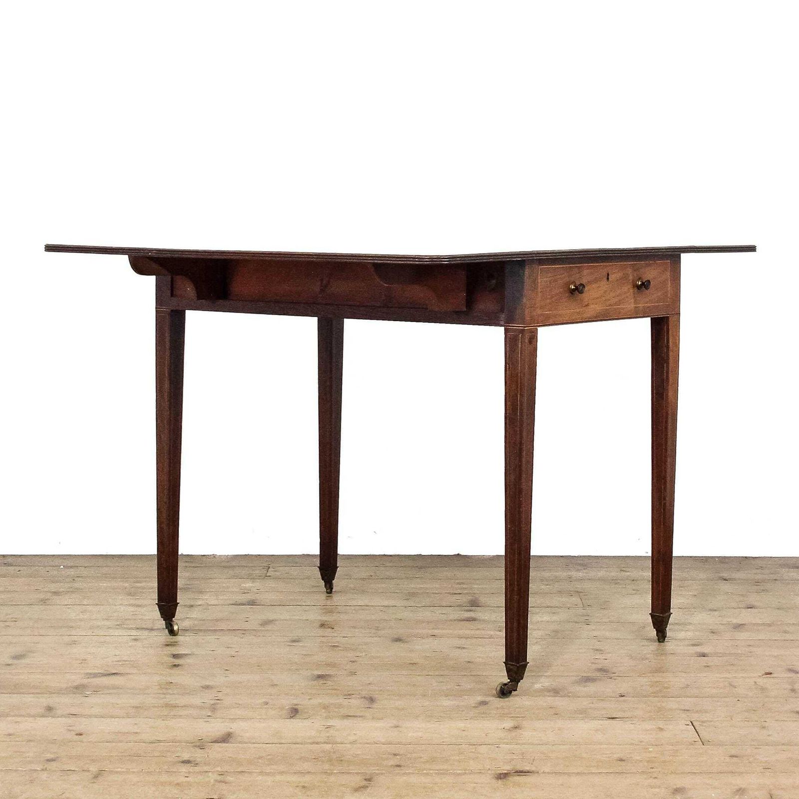 Antique Mahogany George III Pembroke Dining Table | Drop Leaf Table | Victorian Table | Antique Furniture | Table | Antique photo vinterior