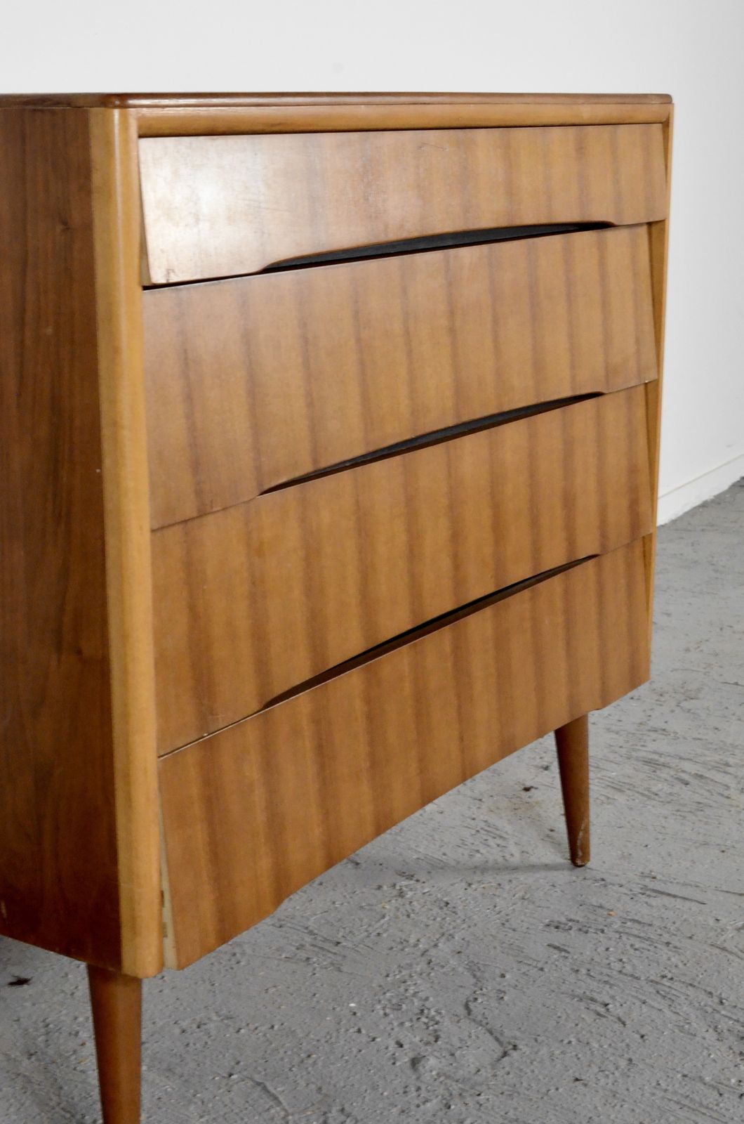 Midcentury Avalon Chest Of Drawers / Tallboy In Teak. Vintage Modern / Retro / Danish Style. photo buy