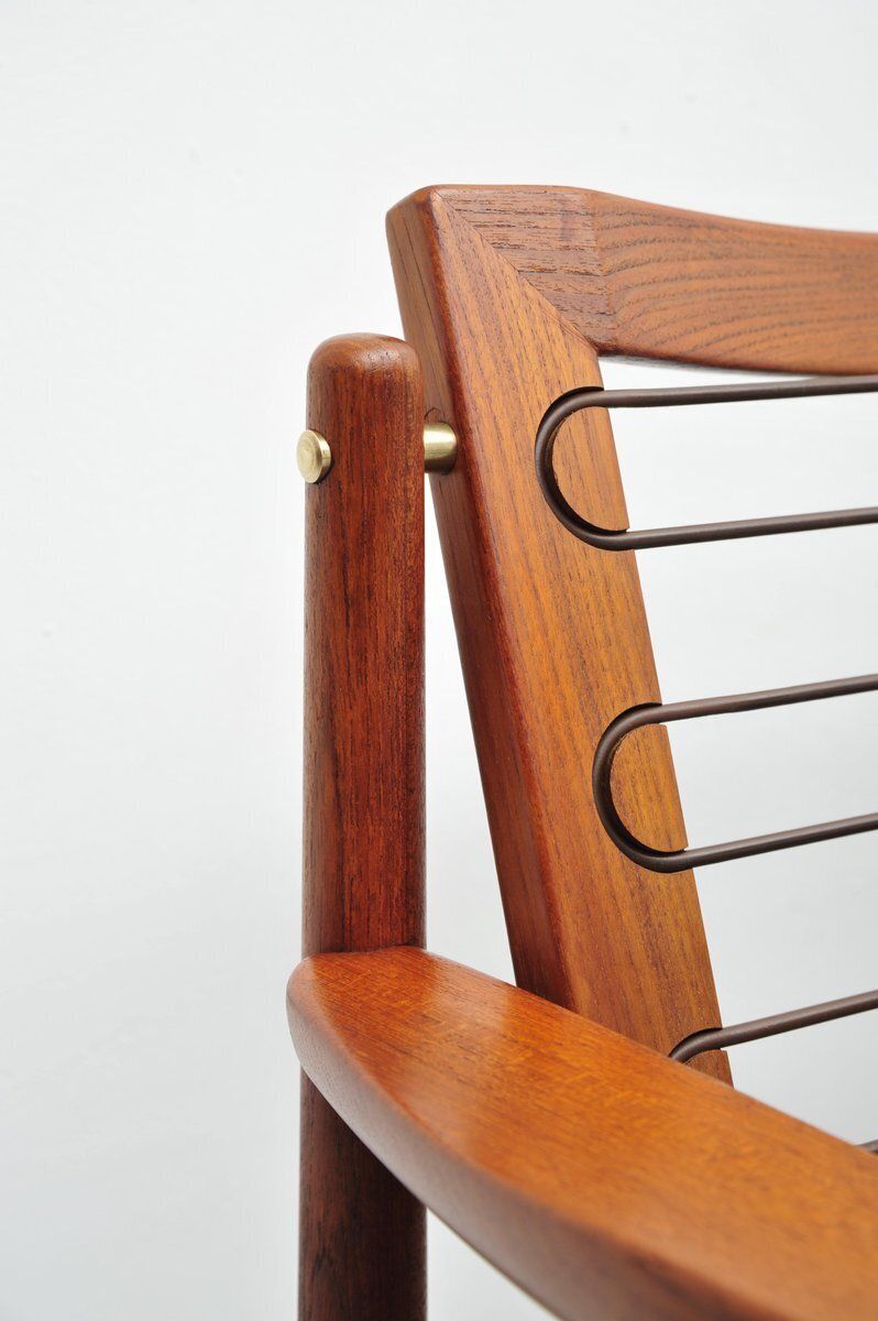 photo furniture Vintage Lounge Chairs In Teak From Glostrup, 1950s, Set Of 2