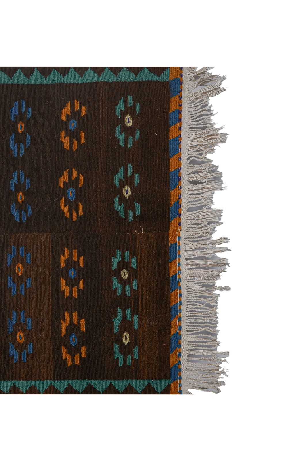 1970s Vintage Mohair Tulu Rug 3'9'' X 4'6'' photo Textiles