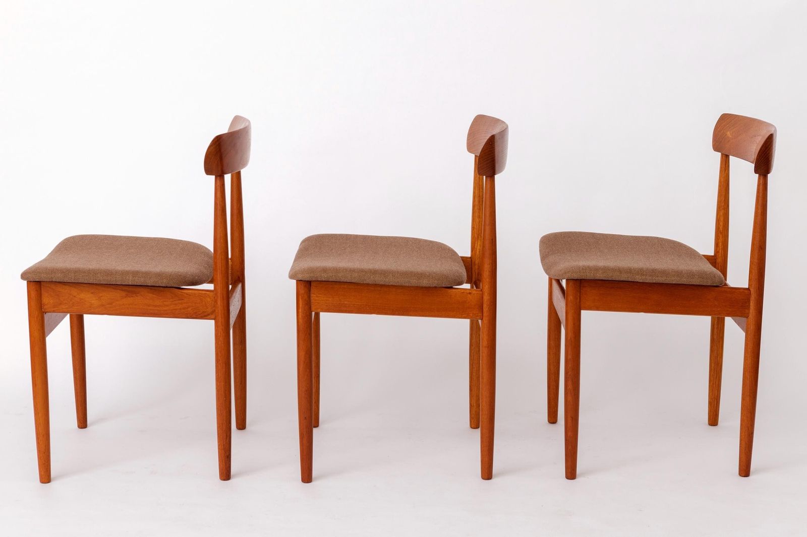 Set Of 3 Vintage Teak Dining Chairs By Farsø Stolefabrik, Danish Mid Century Modern, 1960s photo furniture