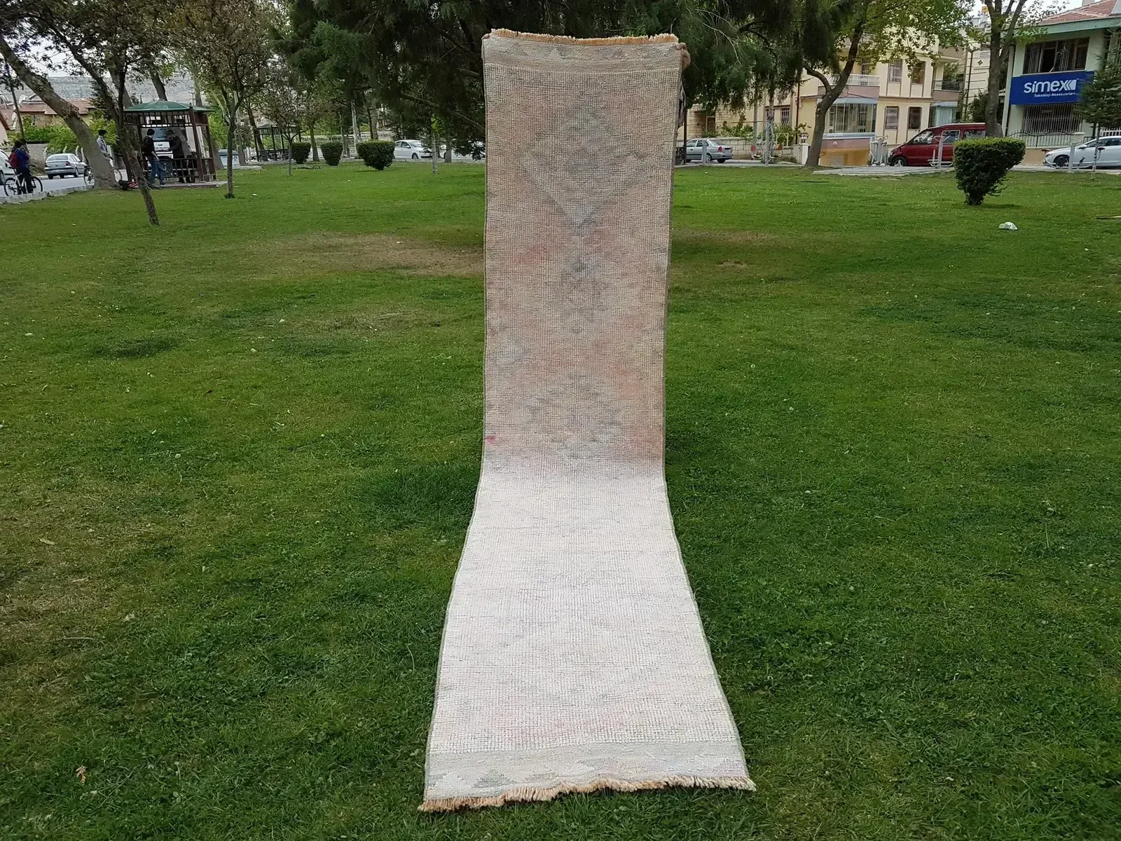 Turkish Herki Rug Runner, 1970s photo vintage