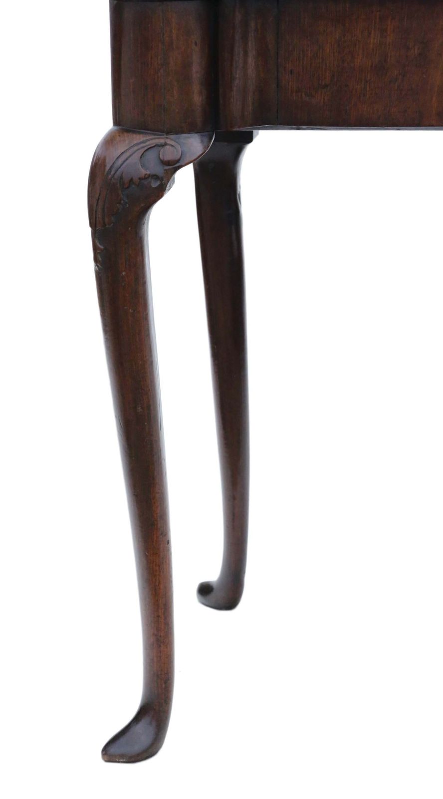 photo vinterior Antique Georgian George II Mahogany Folding Card Or Tea Table   C1750 Quality Furniture