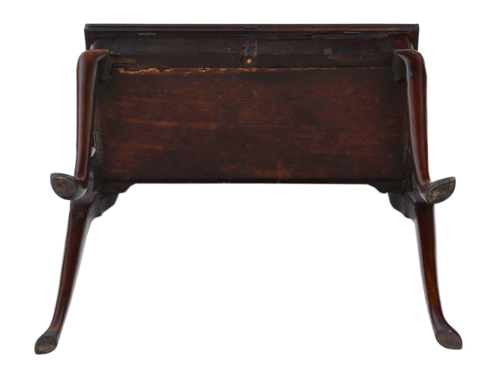 photo buy Antique Georgian George II Mahogany Folding Card Or Tea Table   C1750 Quality Furniture