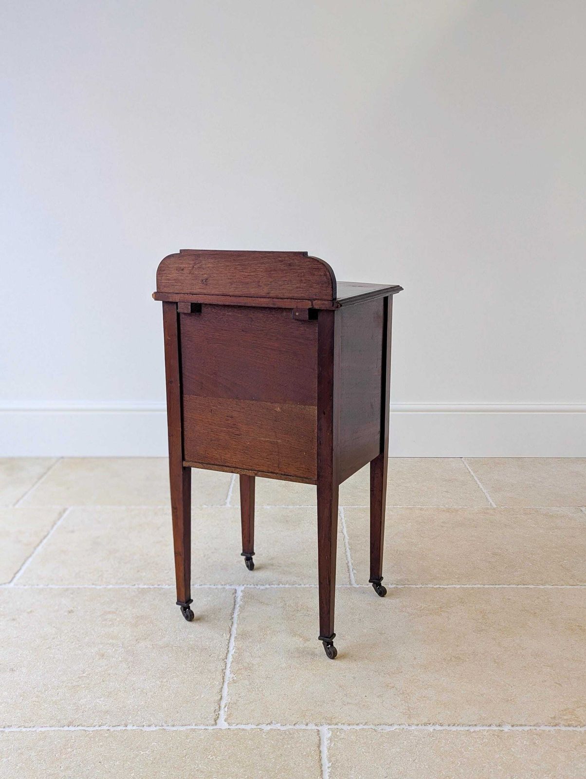 photo buy Antique Late Victorian Mahogany Bedside Cabinet C.1890