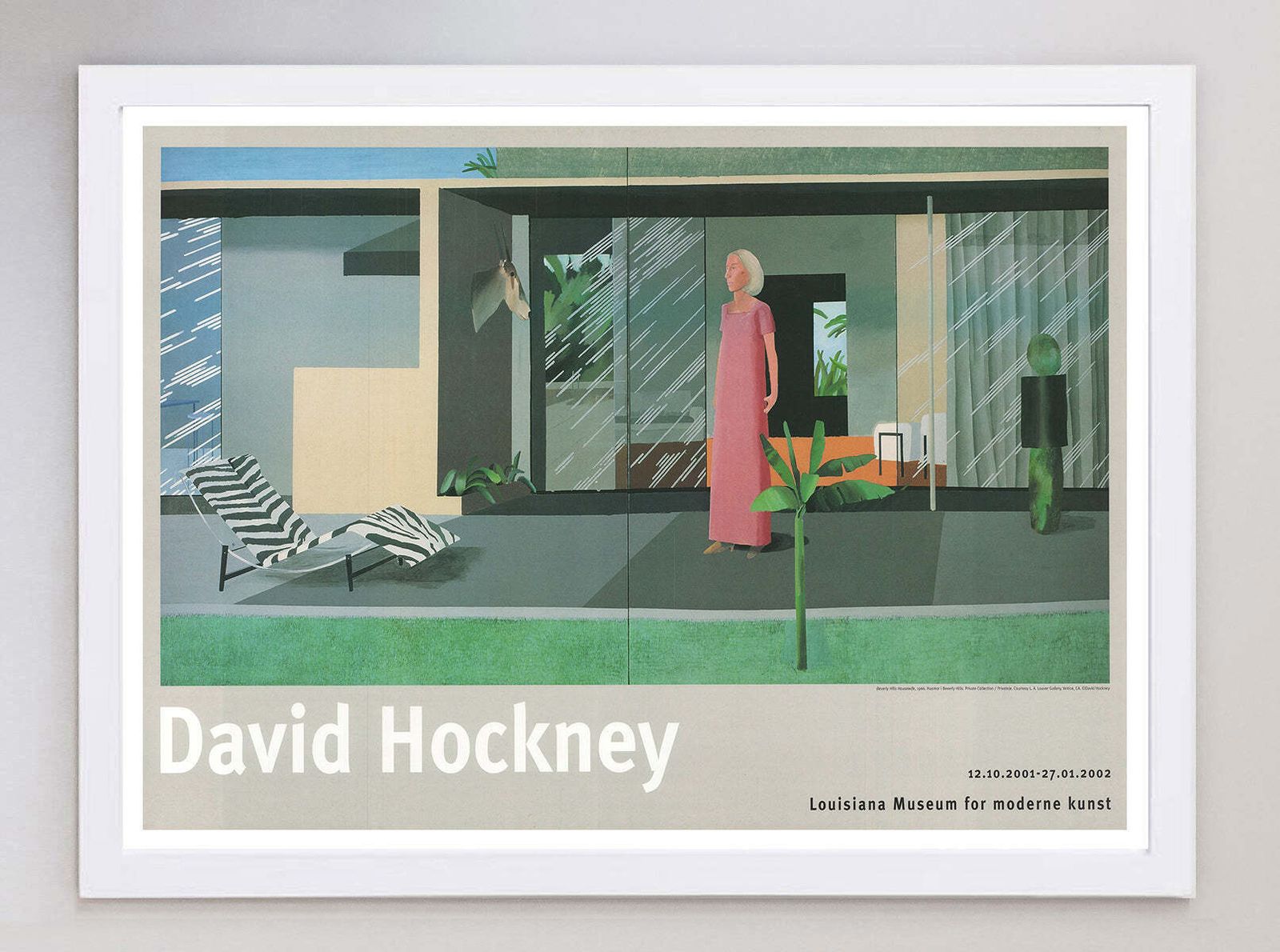 David Hockney   Beverly Hills Housewife   Louisiana ,  " Original Vintage Poster" photo for sale