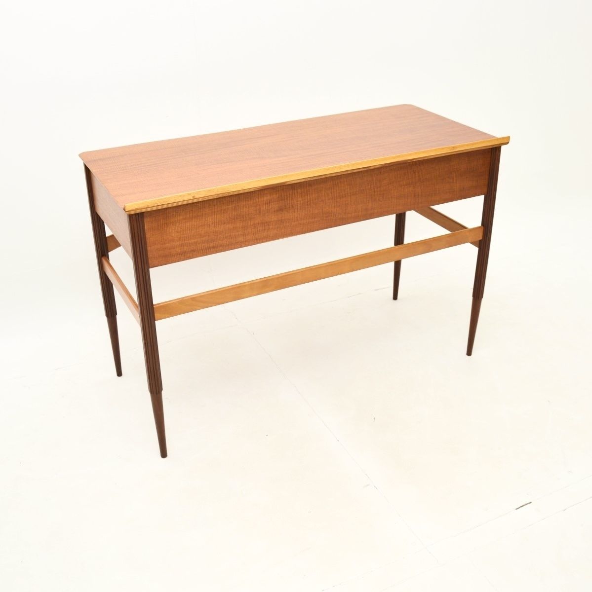 Vintage French Satin Wood Desk / Console Table photo buy