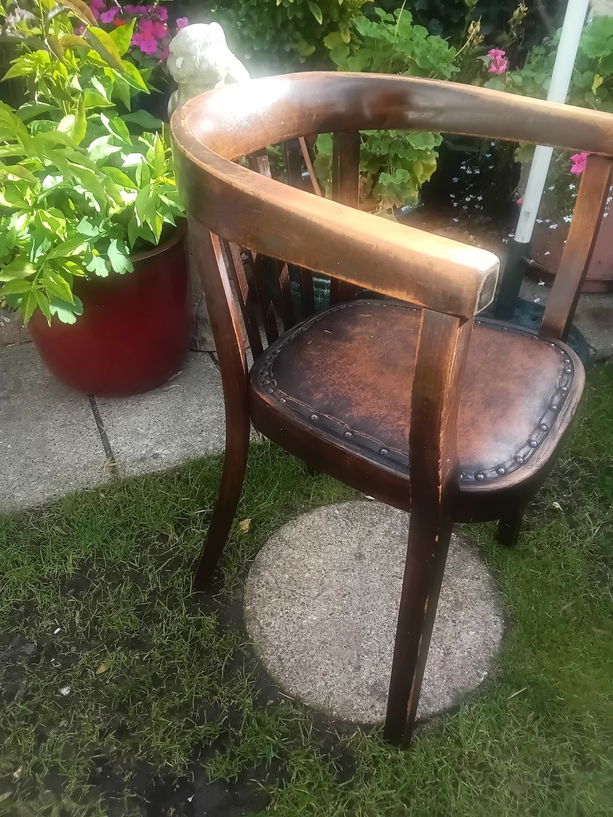 Original Fischel Bentwood Desk Chair. photo furniture