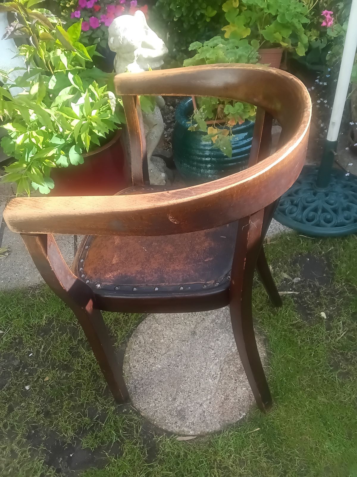 Original Fischel Bentwood Desk Chair. photo for sale