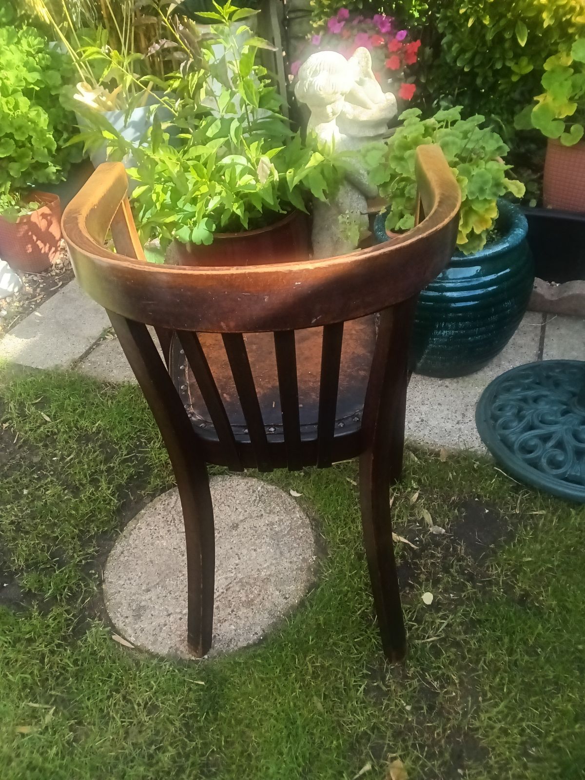 Original Fischel Bentwood Desk Chair. photo Furniture