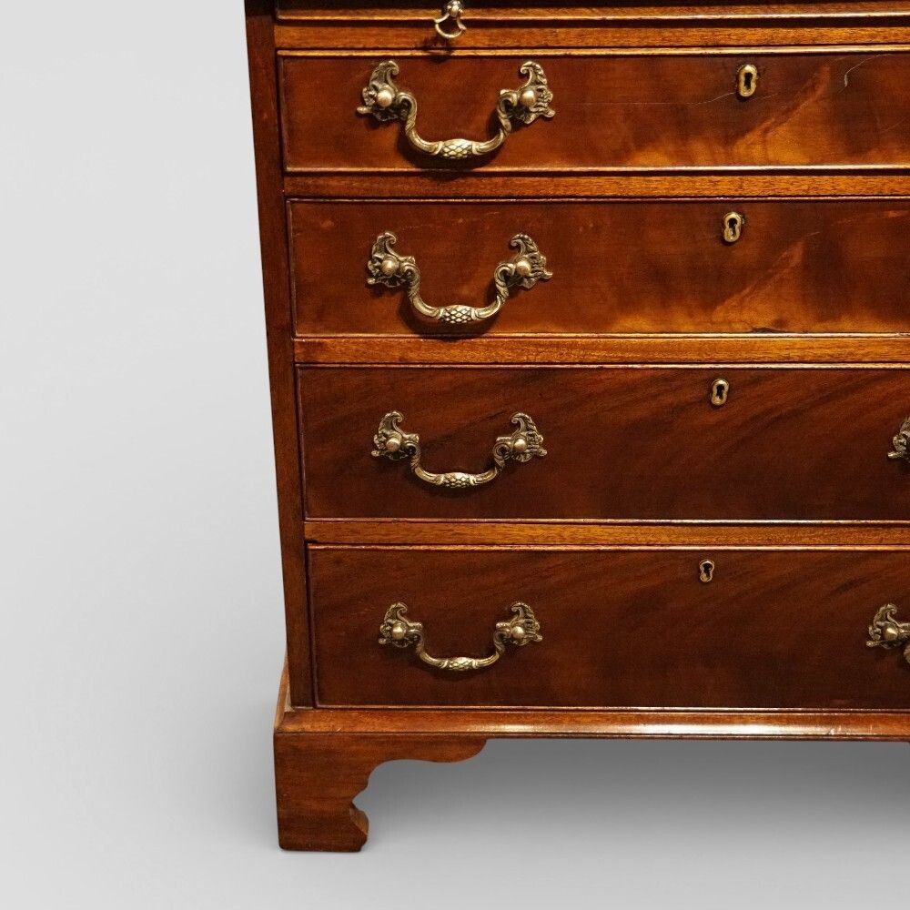 Small Antique Mahogany Chest Of Drawers photo furniture