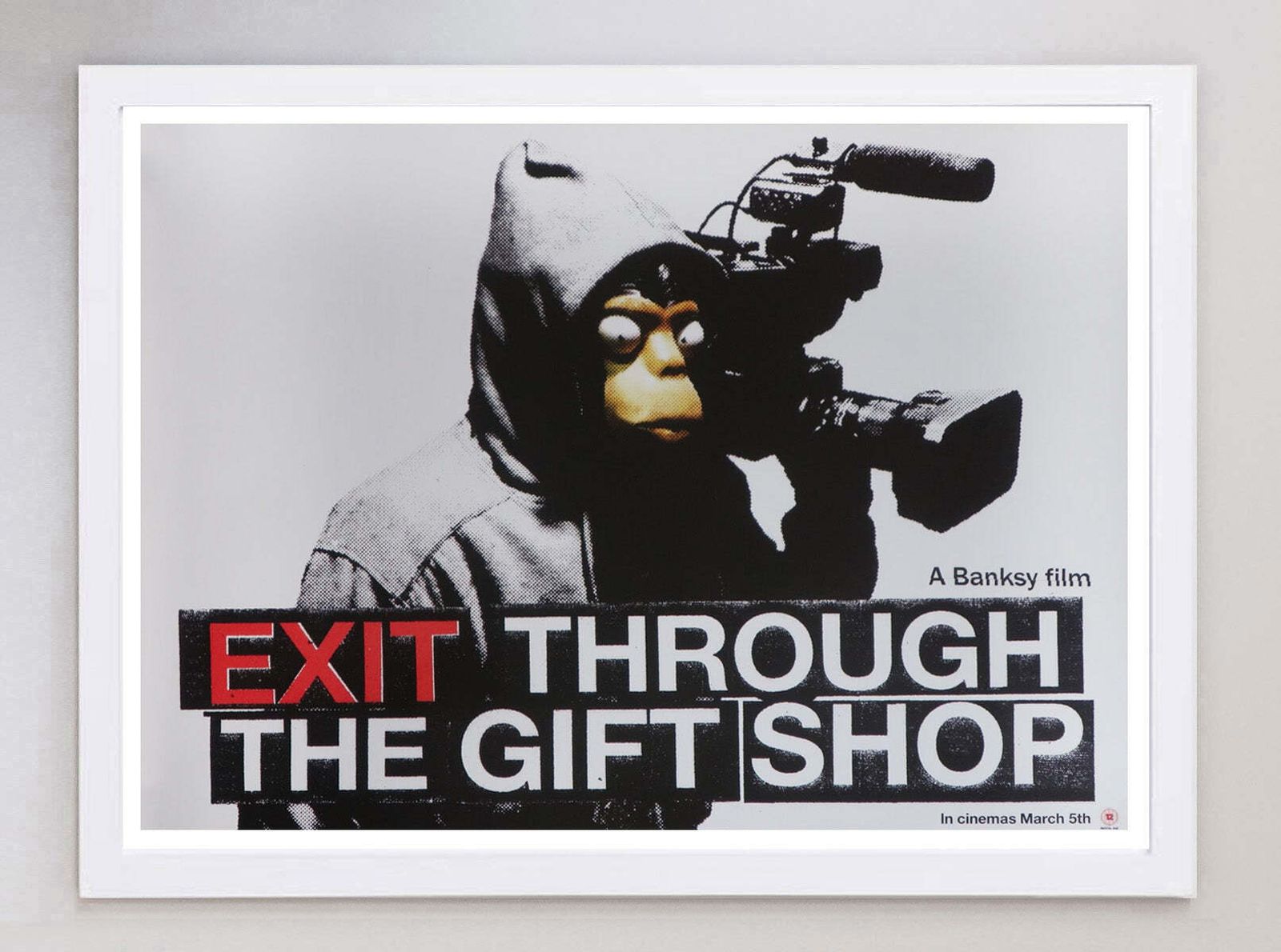 Exit Through The Gift Shop Original Vintage Poster photo for sale