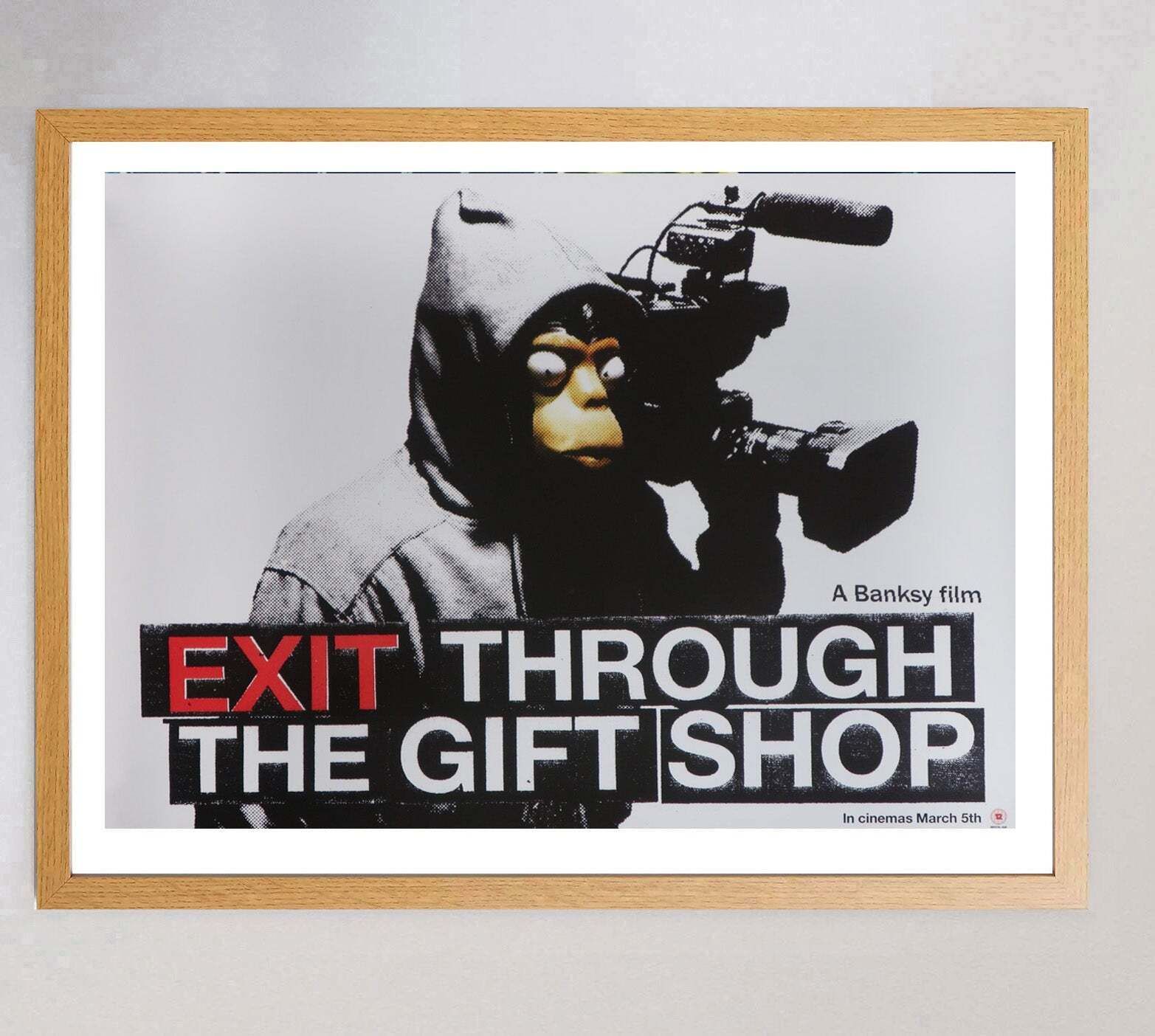 Exit Through The Gift Shop Original Vintage Poster photo Art