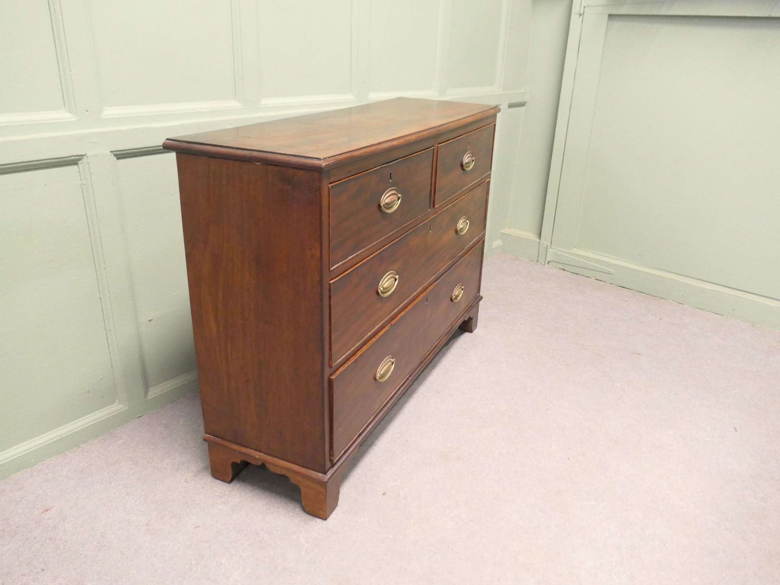 Very Slim Mahogany Chest Of Drawers photo furniture