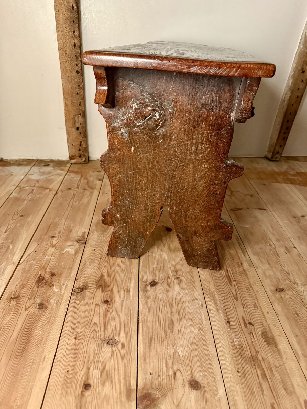 photo buy Rare 16th Century Elm Boarded Stool From The Reign Of Henry VIII