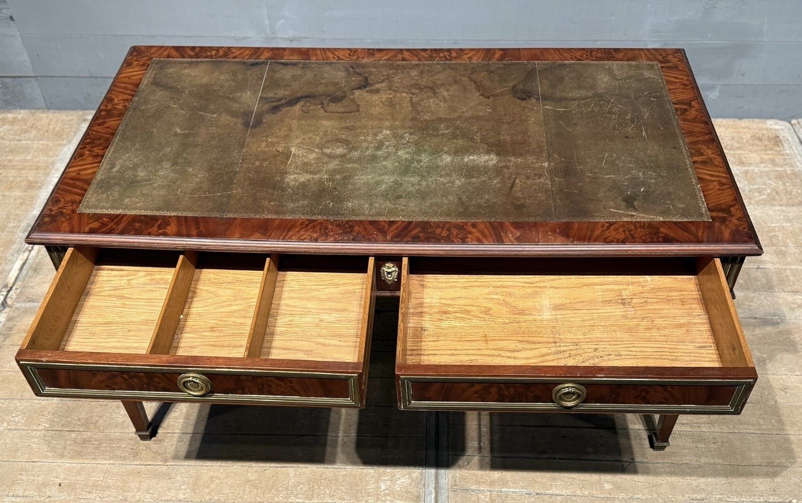 photo vintage High Quality French Louis XVI Writing Desk