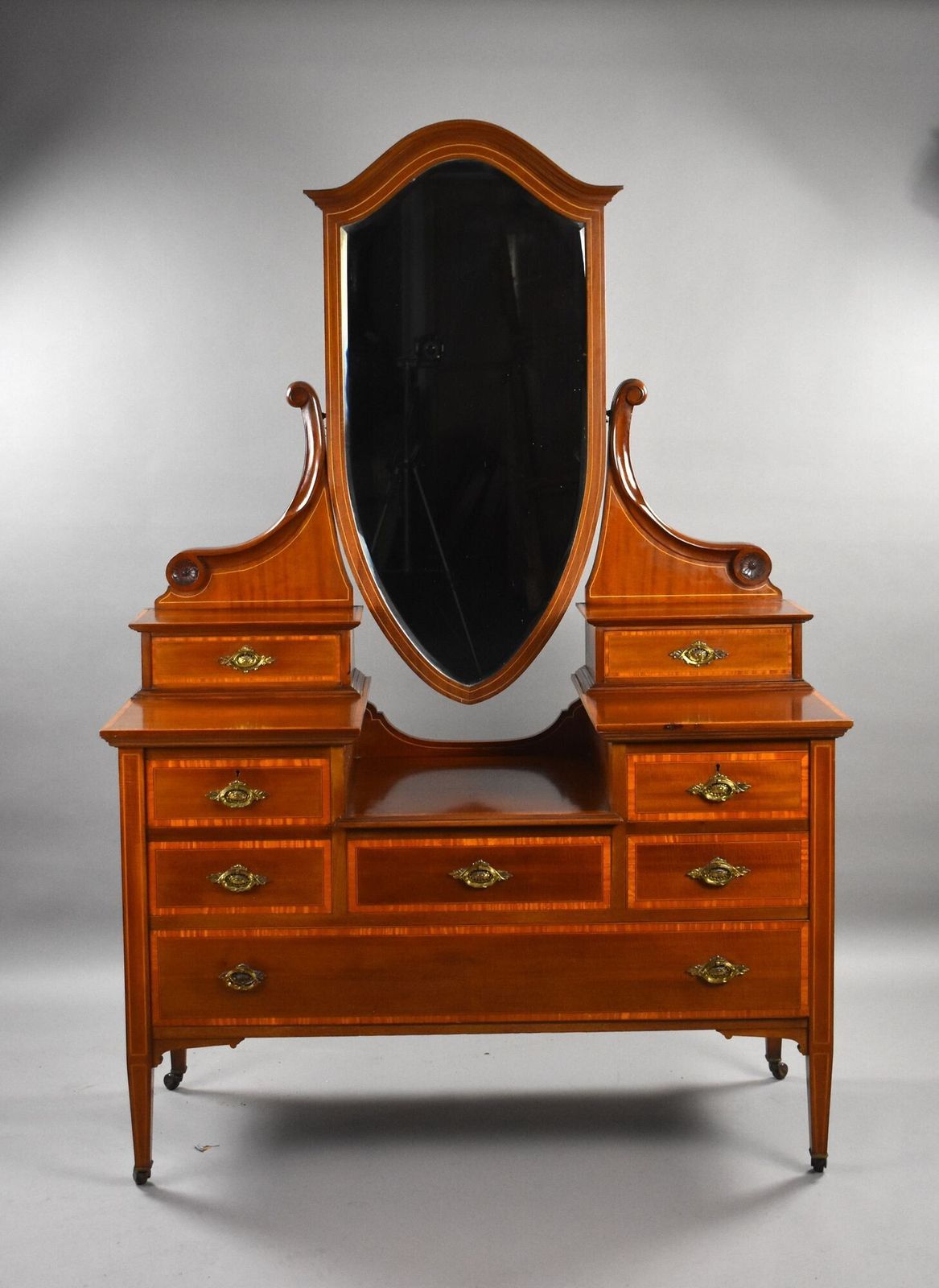 Edwardian Mahogany Dressing Table photo furniture