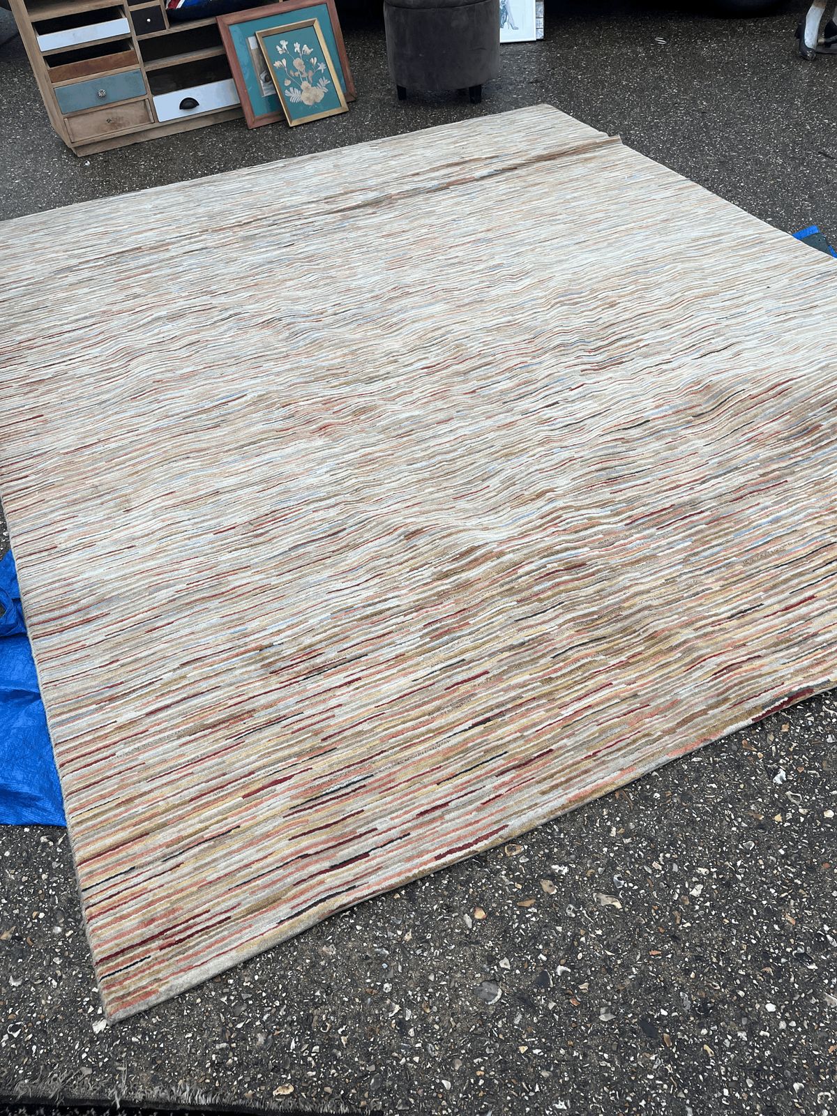 Multi Coloured Ziegler Gabbeh Rug. 245 X 189 Cms. Retails Around£1k photo Textiles