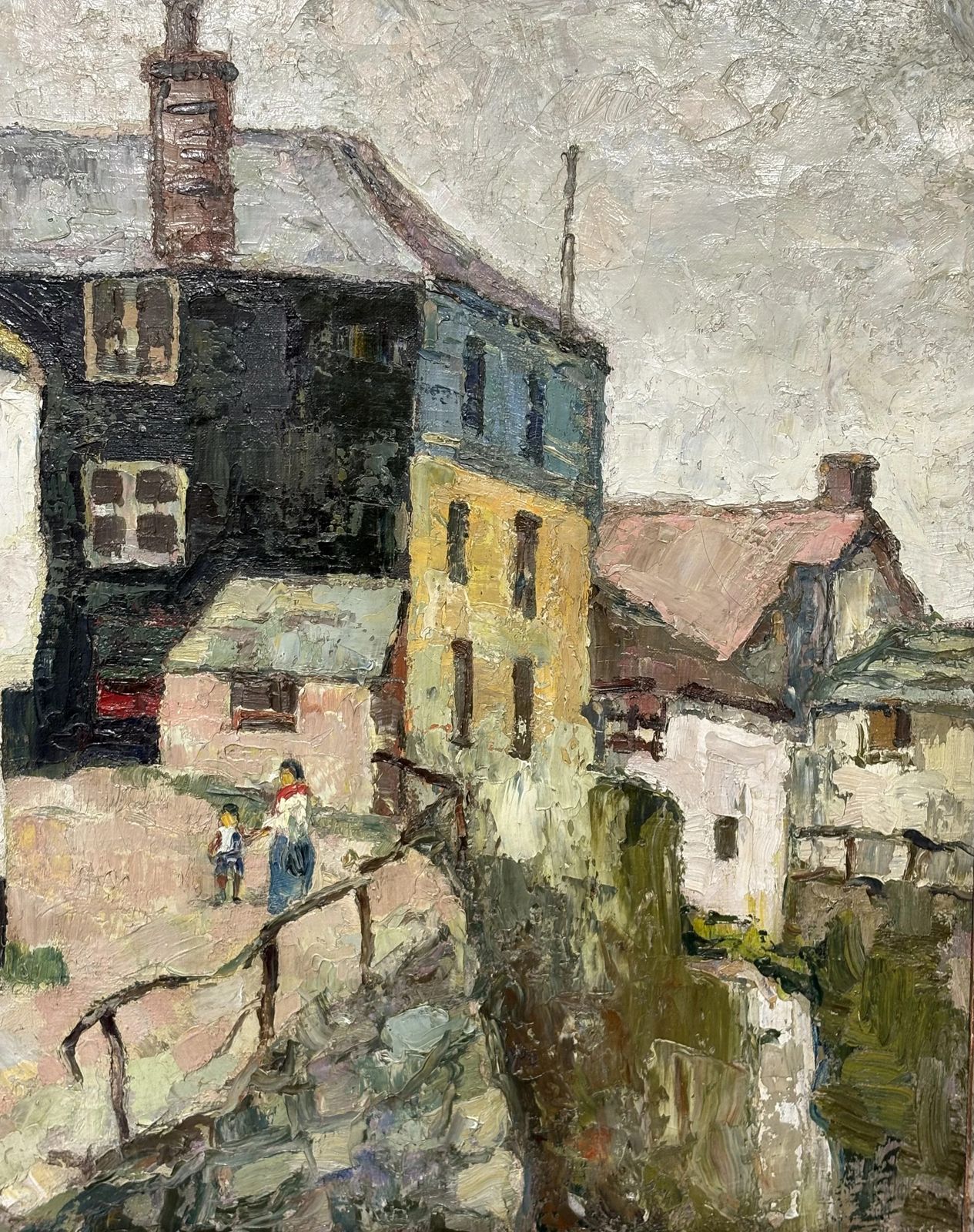 Gregoire Boonzaier (South African 1909   2005) Oil On Canvas, 1935, Of Newlyn Cornwall photo 18000.0