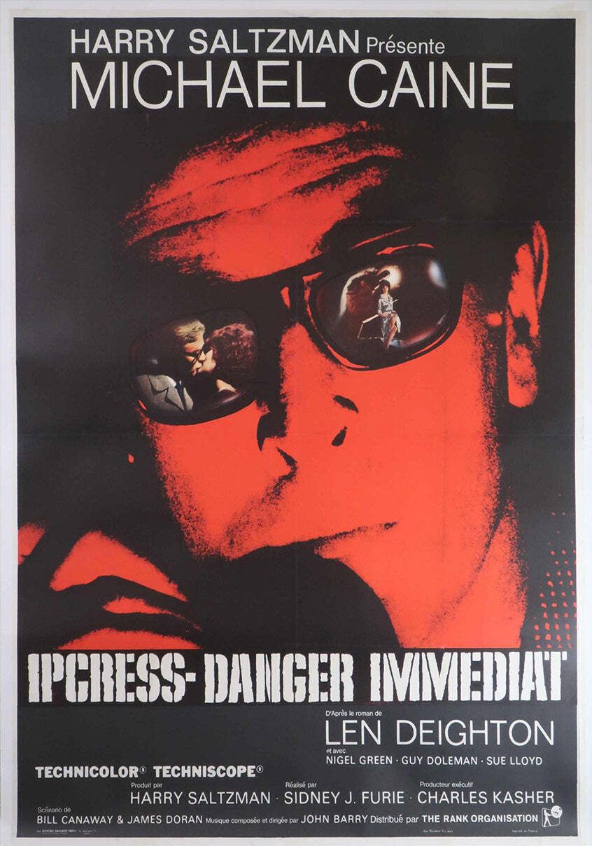 The Ipcress File (French)  Original Vintage Poster