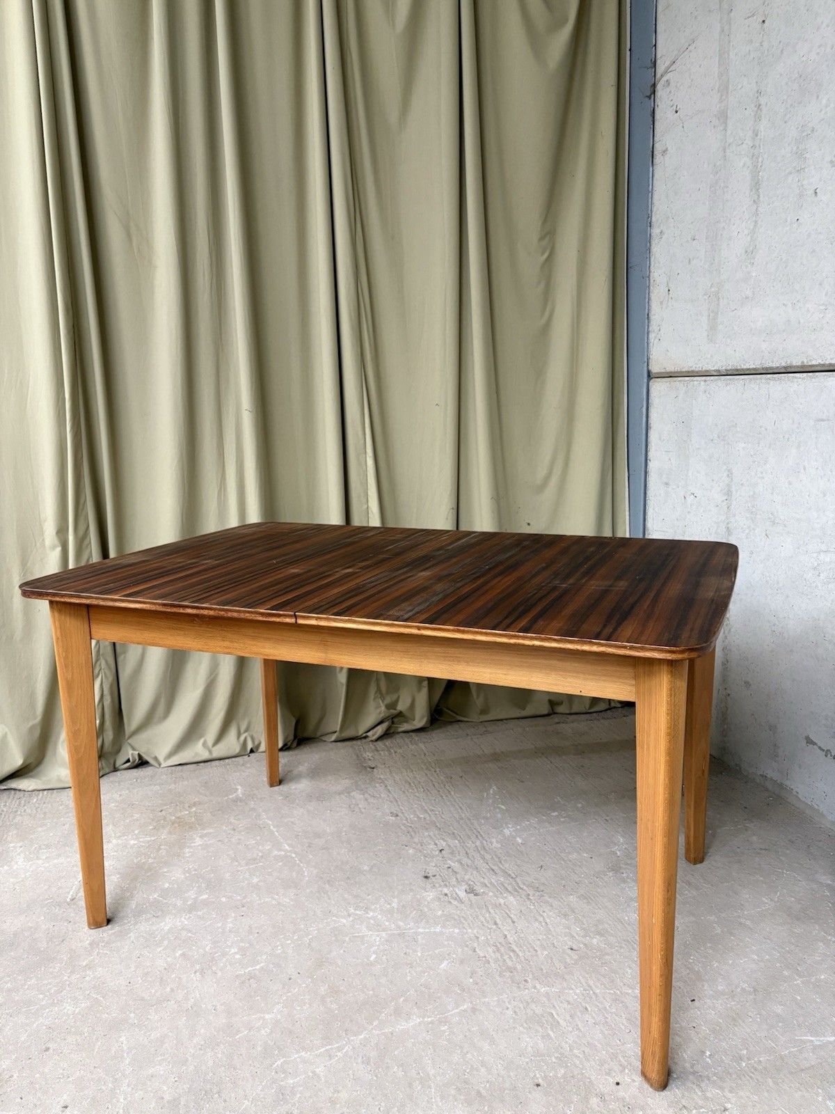Vtg Mid Century Extending Vesper Dining Table Danish Italian Scandi Retro R1010 photo vinterior