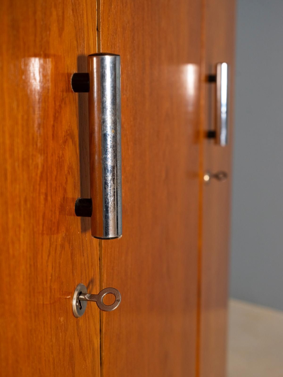 photo furniture Wardrobe Cabinet, Vichr & Spol., 1930s, Czechoslovakia