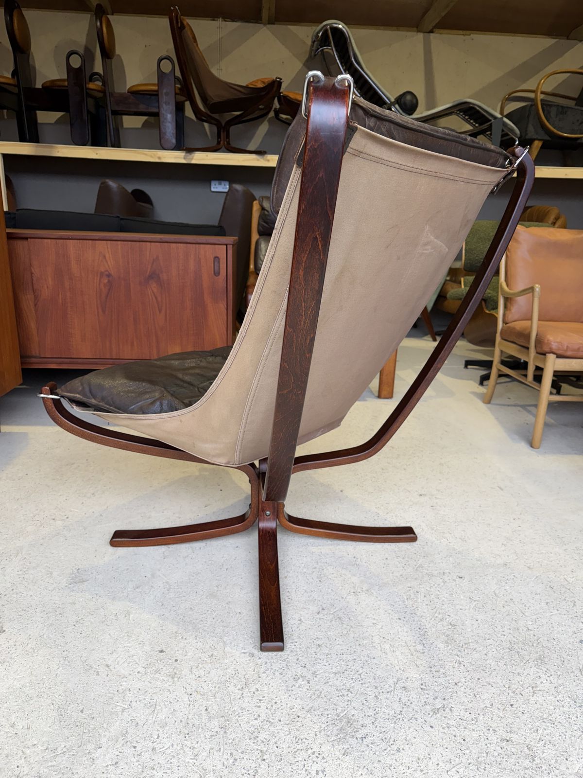 photo buy Mid Century Falcon Chair By Sigurd Ressell For Vatne Mobel Norway