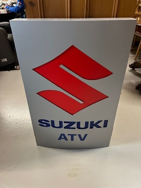 Suzuki Atv Illuminated Sign