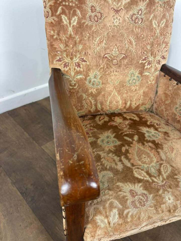 Vintage Upholstered Armchair photo furniture
