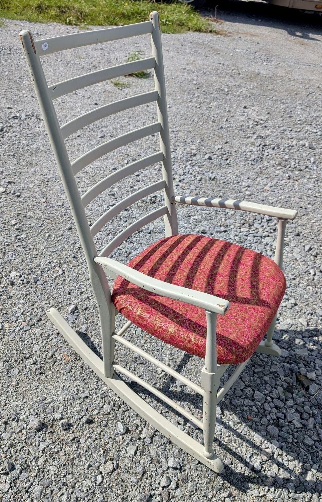 Midcentury Retro Hans Wagner Style Rocking Chair photo furniture