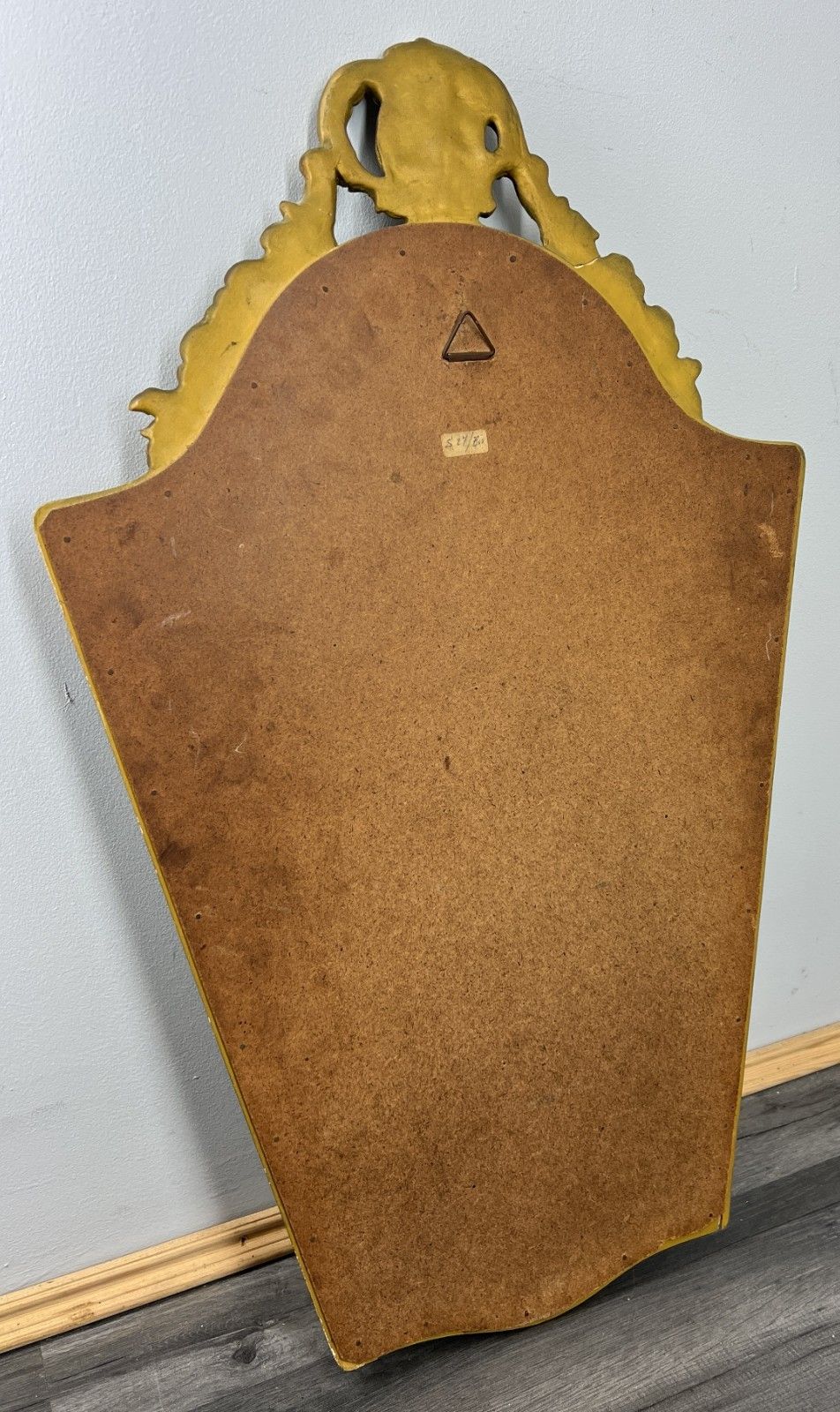 photo for sale Mirror Vintage French Gilt Wall Mirror Ornate Wall Mirror Lot 4714