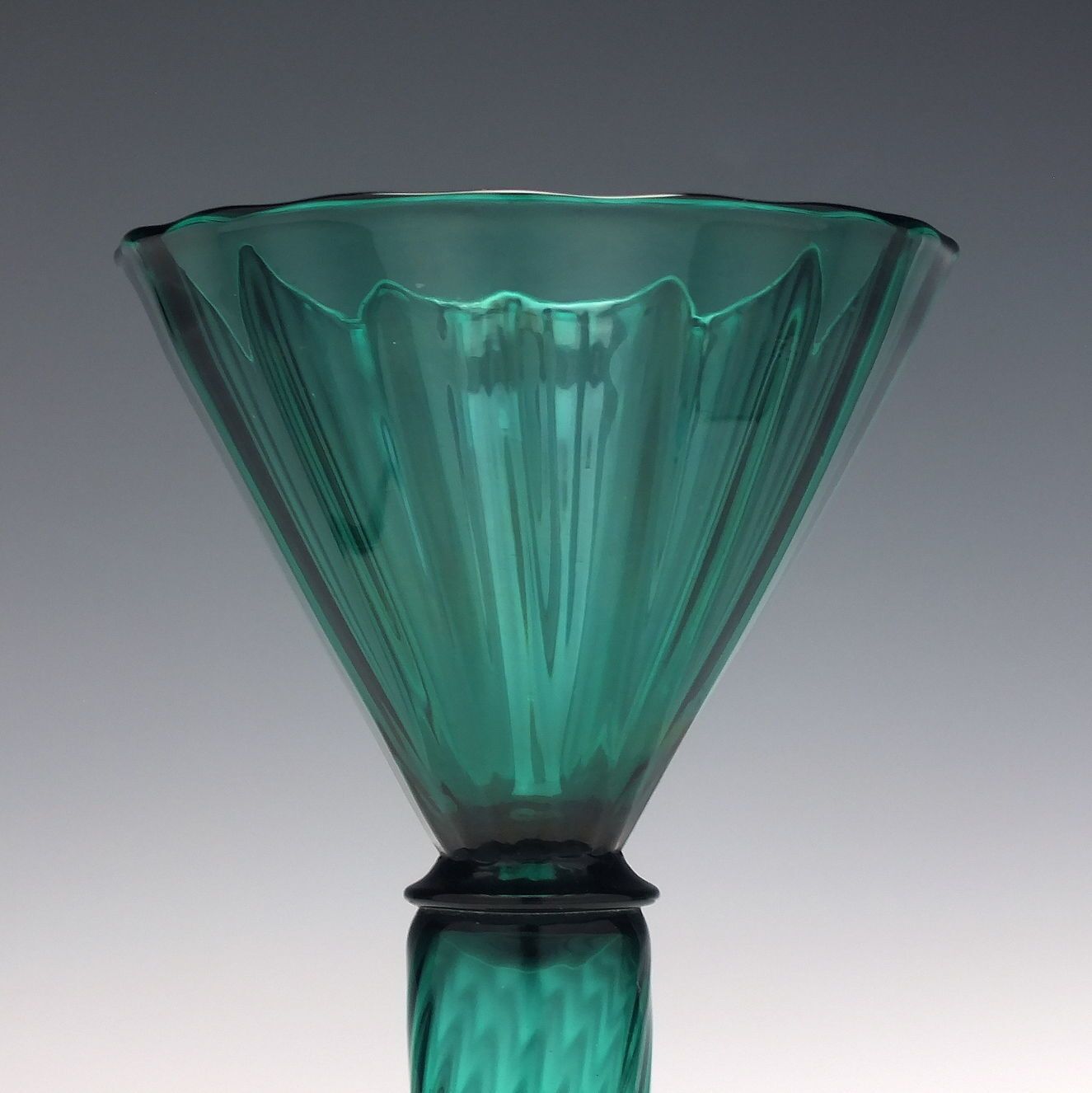 Exceptionally Rare 19th Century Green Wine Glass C1820 50 photo furniture