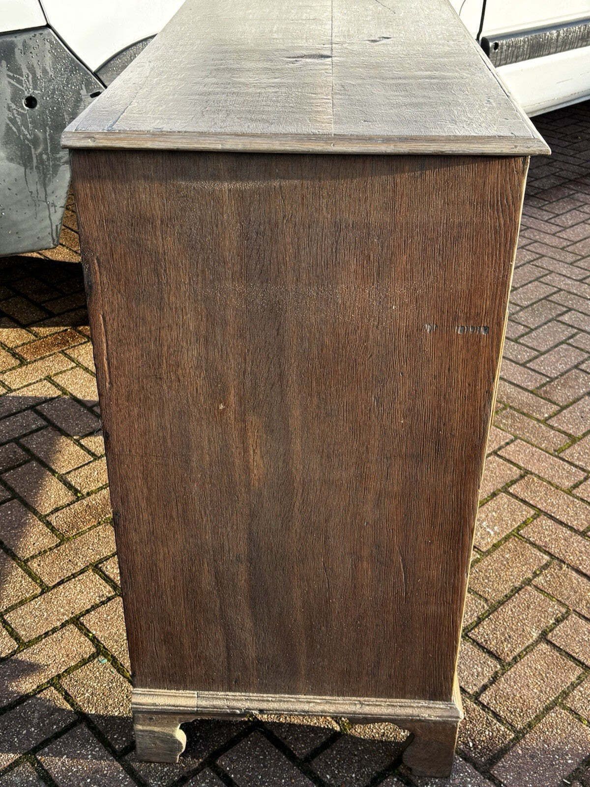 photo furniture Georgian Light Oak Chest Of Drawers.