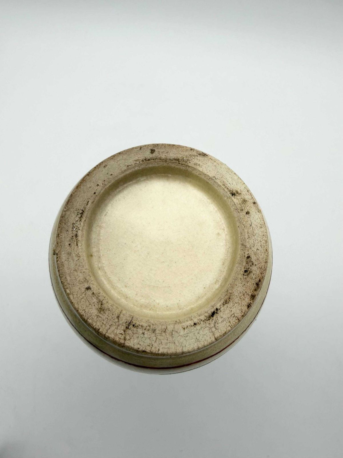 Antique Japanese Satsuma Vase, Small Hand Painted Satsuma Vase 1800s photo vinterior