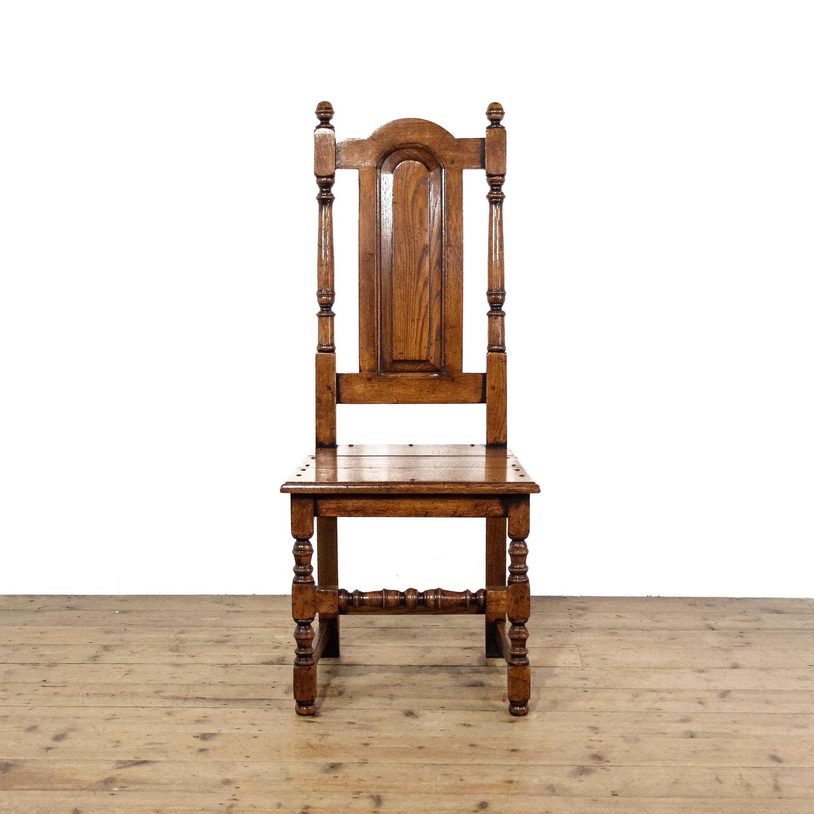 Set Of Eight Solid Oak Dining Chairs | Set Of Chairs | Antique Chairs | Dining Chairs | Kitchen Chairs photo vintage