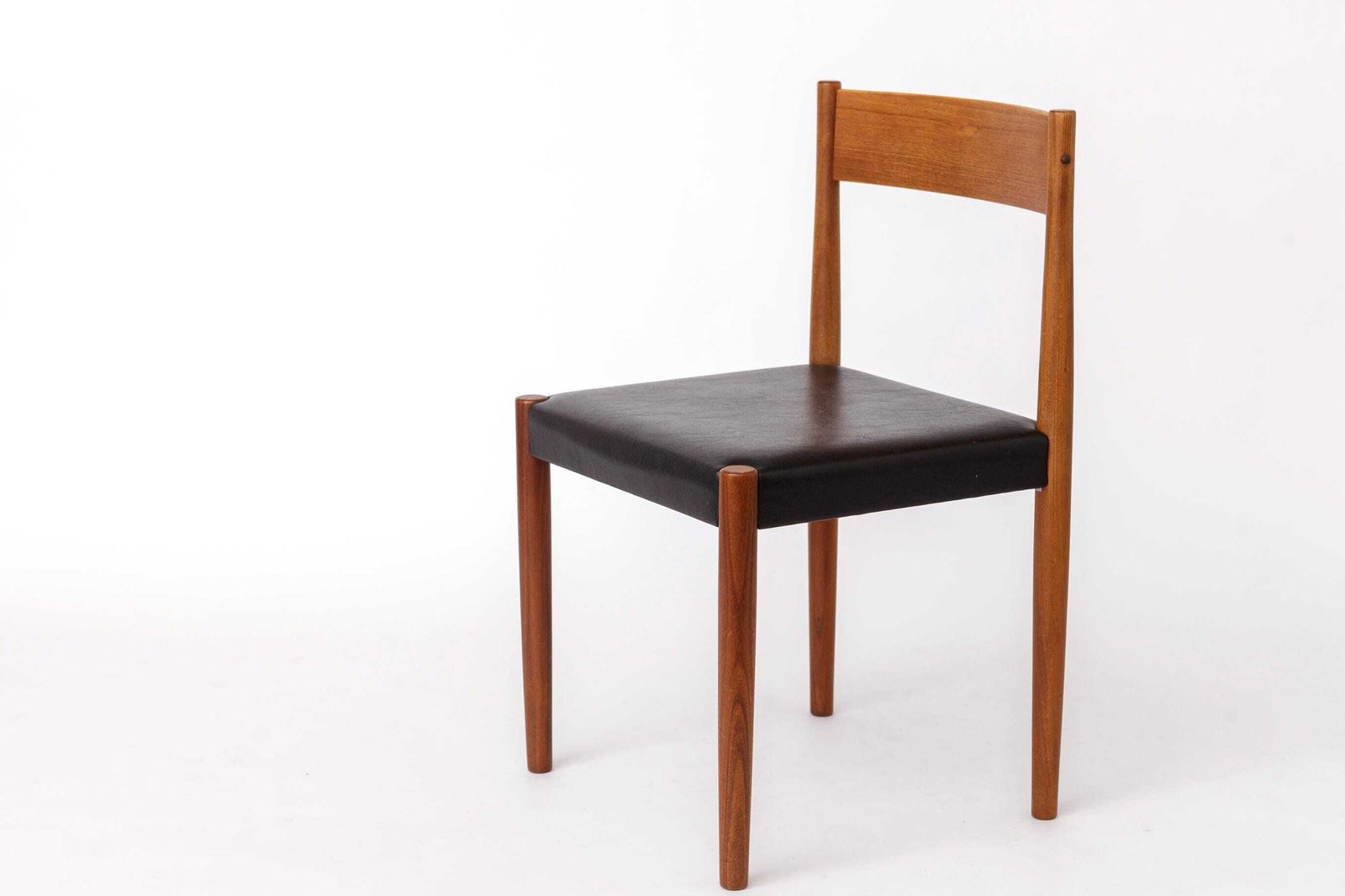 1 Of 10 Poul M. Volther Teak Dining Chair For Frem Røjle, Danish Mid Century Modern Chair, 1960s Vintage photo 363.0